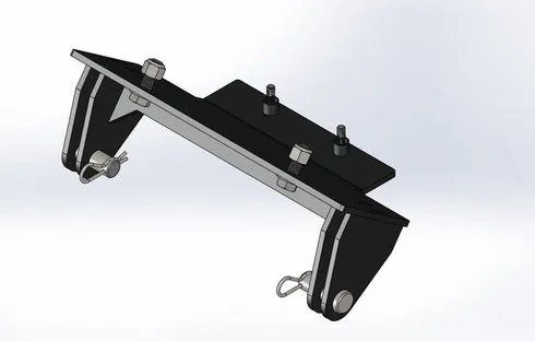 2833 Plow UTV Mount