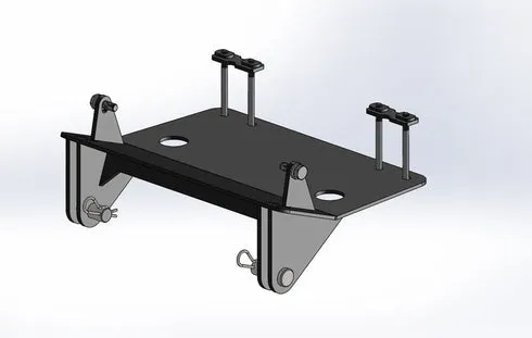 2843 Plow UTV Mount