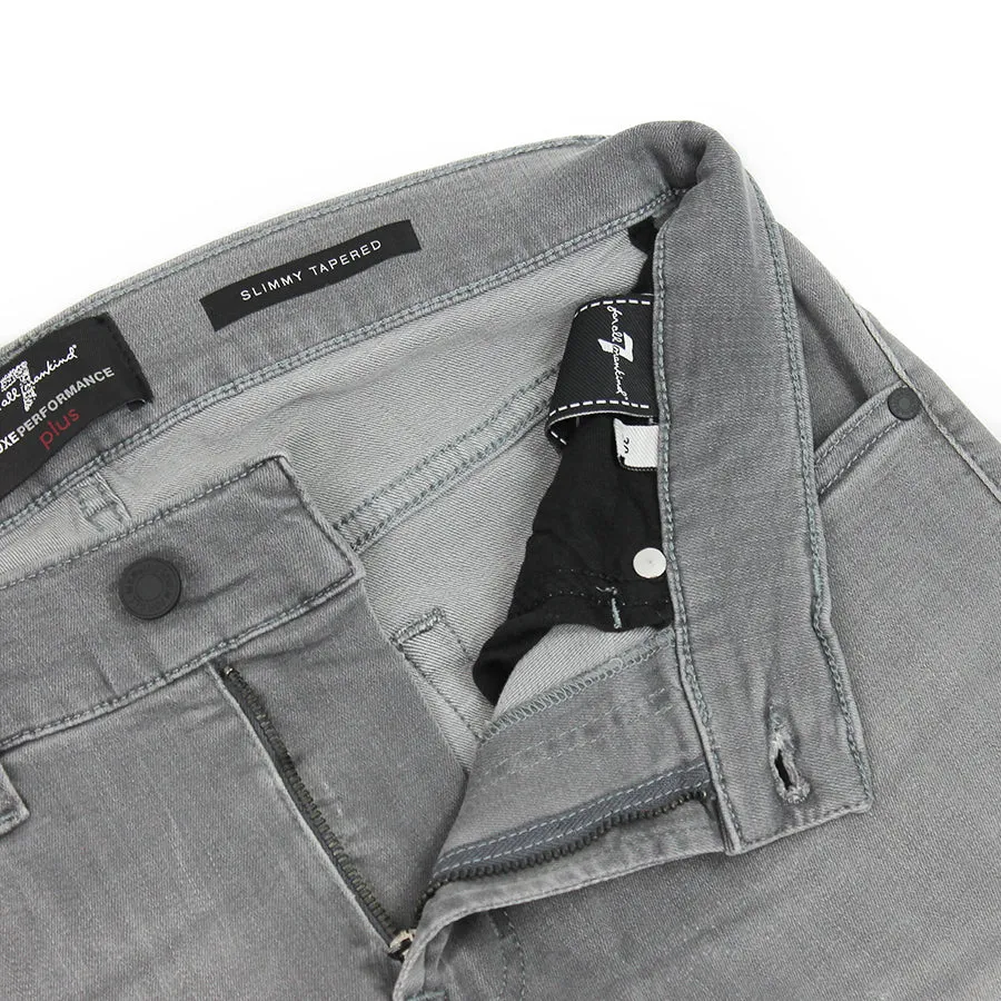 7 For All Mankind - Slimmy Tapered Luxe Jeans in Grey