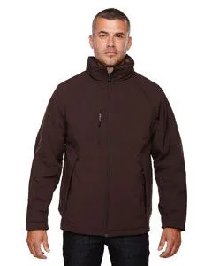 88159 - North End Men's Glacier Insulated Three-Layer Fleece Bonded Soft Shell Jacket with Detachable Hood