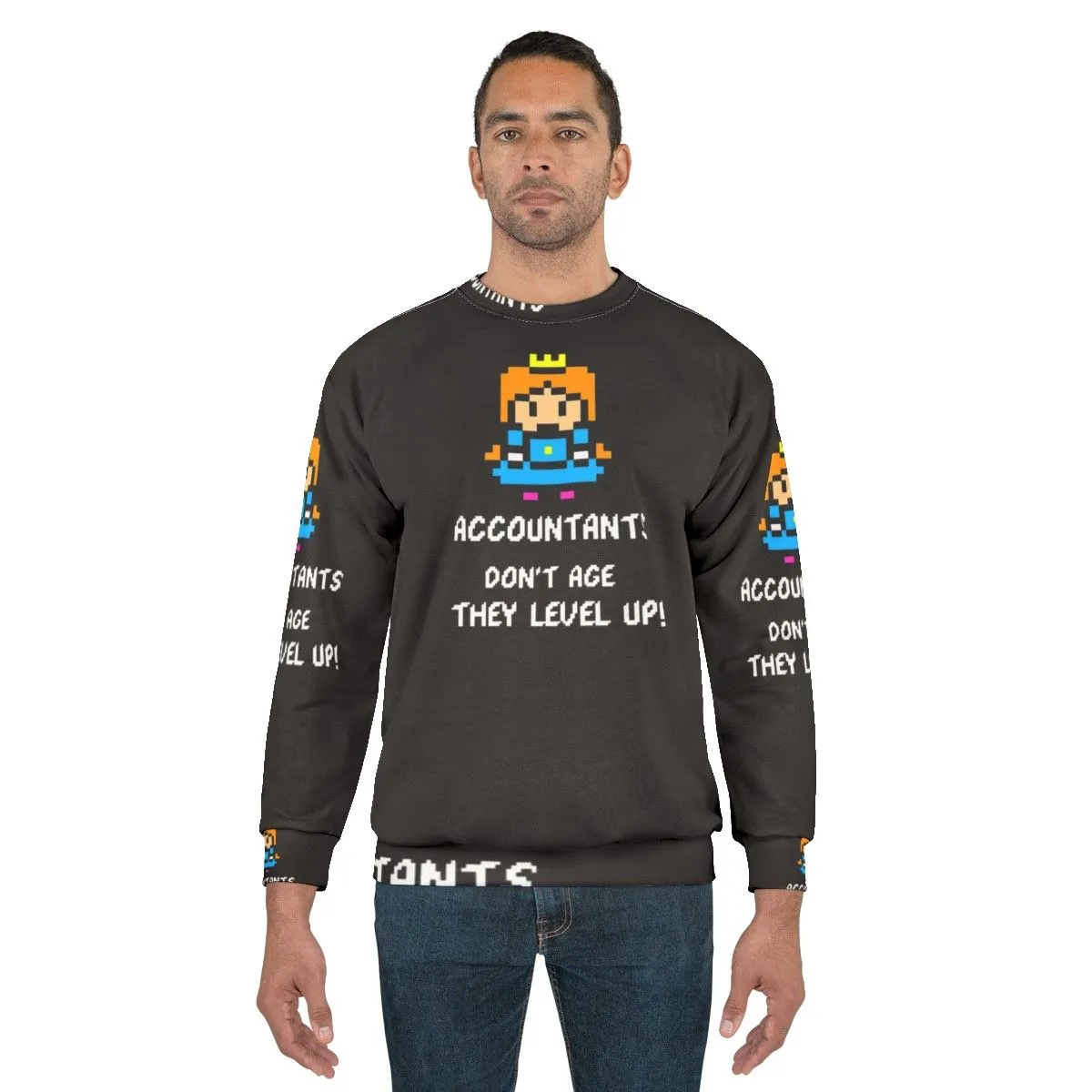 Accountants Level Up Gamer Sweatshirt