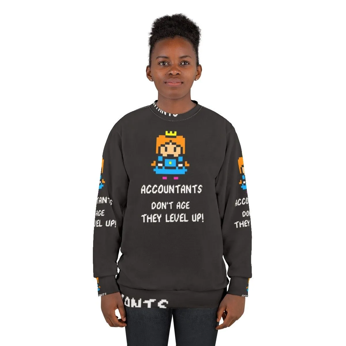 Accountants Level Up Gamer Sweatshirt