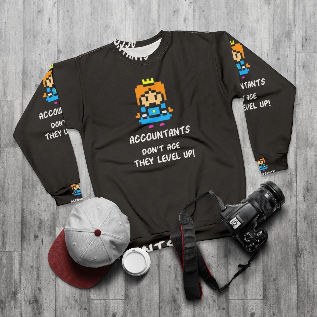 Accountants Level Up Gamer Sweatshirt