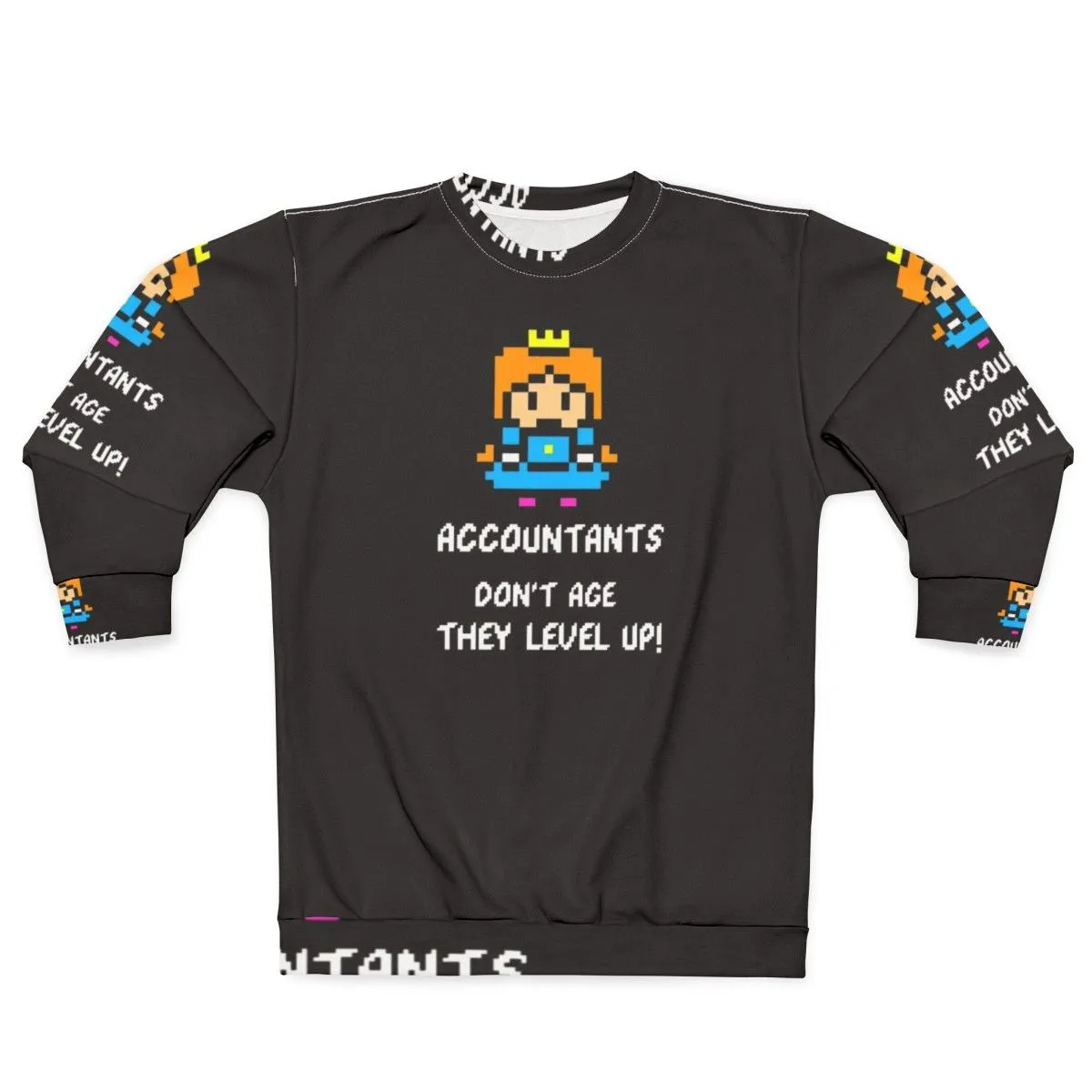 Accountants Level Up Gamer Sweatshirt