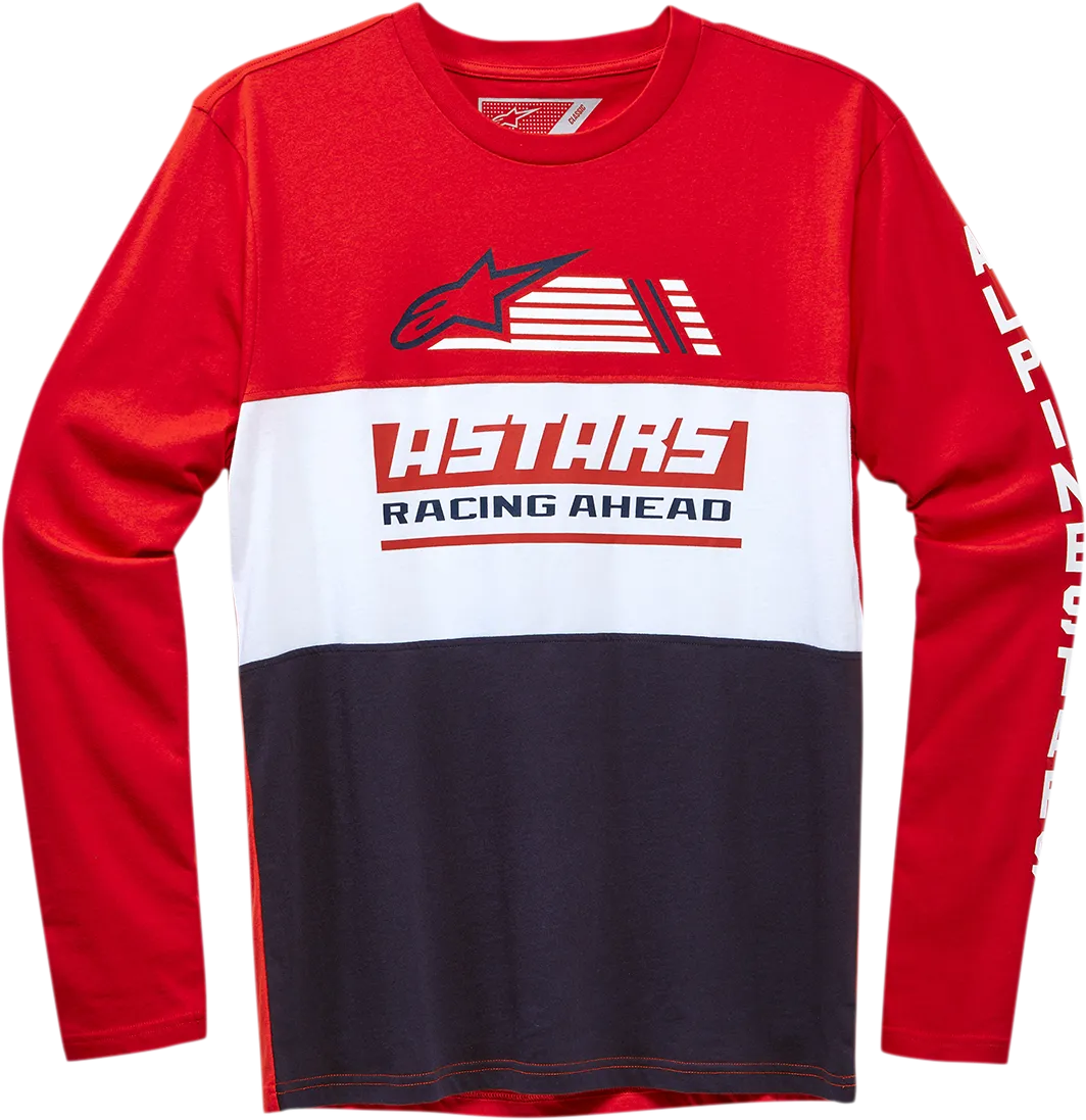 ALPINESTARS Rivalry Long-Sleeve T-Shirt - Red - XL 12307400030XL