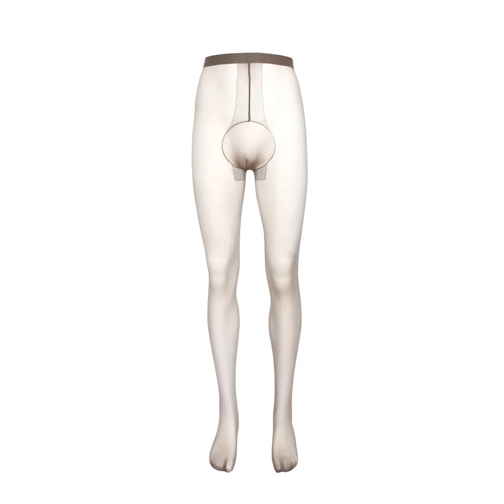 Ambiguiti Ultra-Thin Men's Crotchless Tights