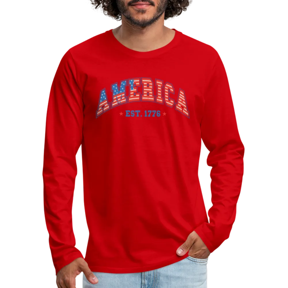 America 1776 Men's Premium Long Sleeve T-Shirt