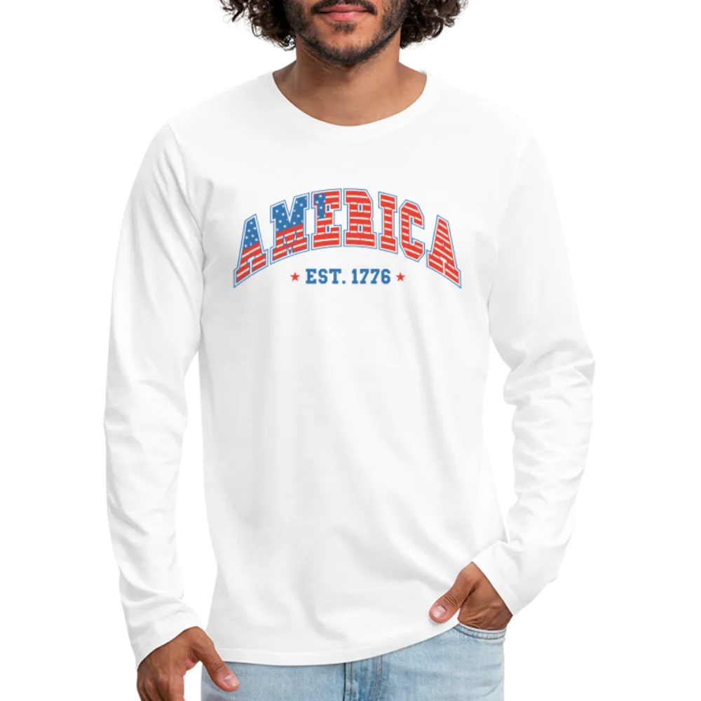 America 1776 Men's Premium Long Sleeve T-Shirt