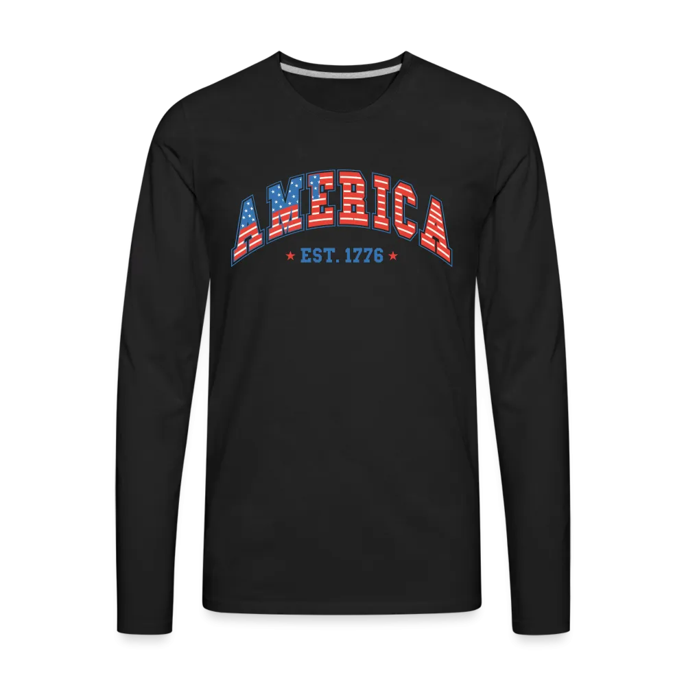 America 1776 Men's Premium Long Sleeve T-Shirt