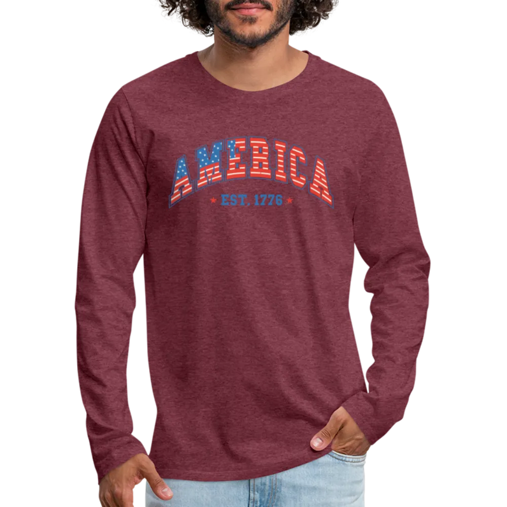 America 1776 Men's Premium Long Sleeve T-Shirt