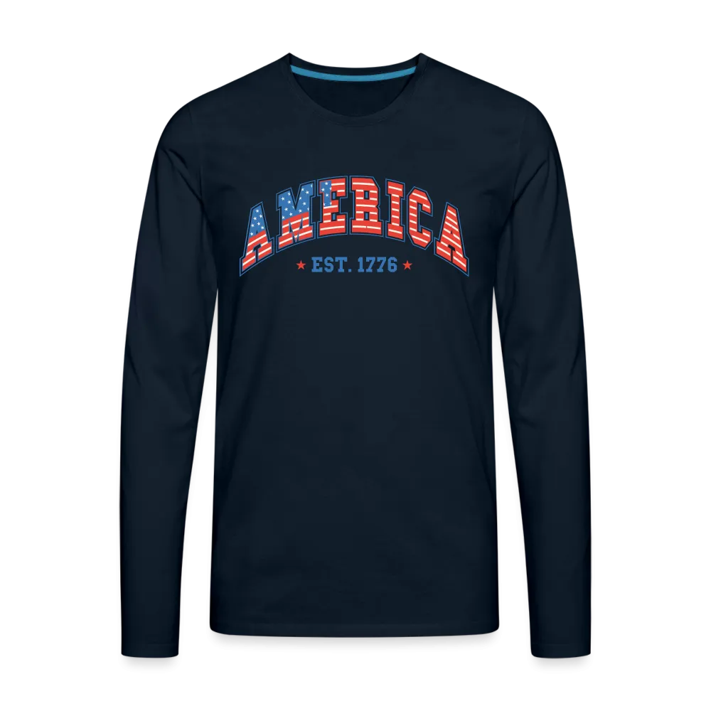 America 1776 Men's Premium Long Sleeve T-Shirt