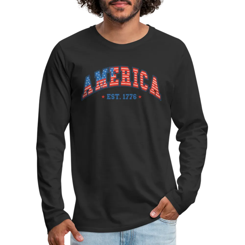 America 1776 Men's Premium Long Sleeve T-Shirt