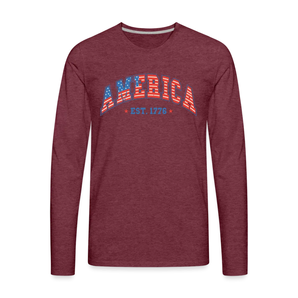 America 1776 Men's Premium Long Sleeve T-Shirt