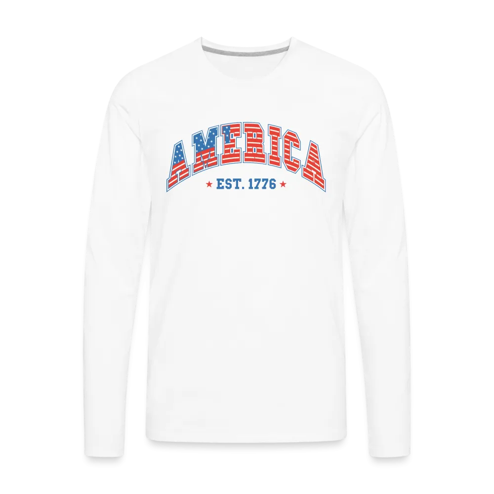 America 1776 Men's Premium Long Sleeve T-Shirt