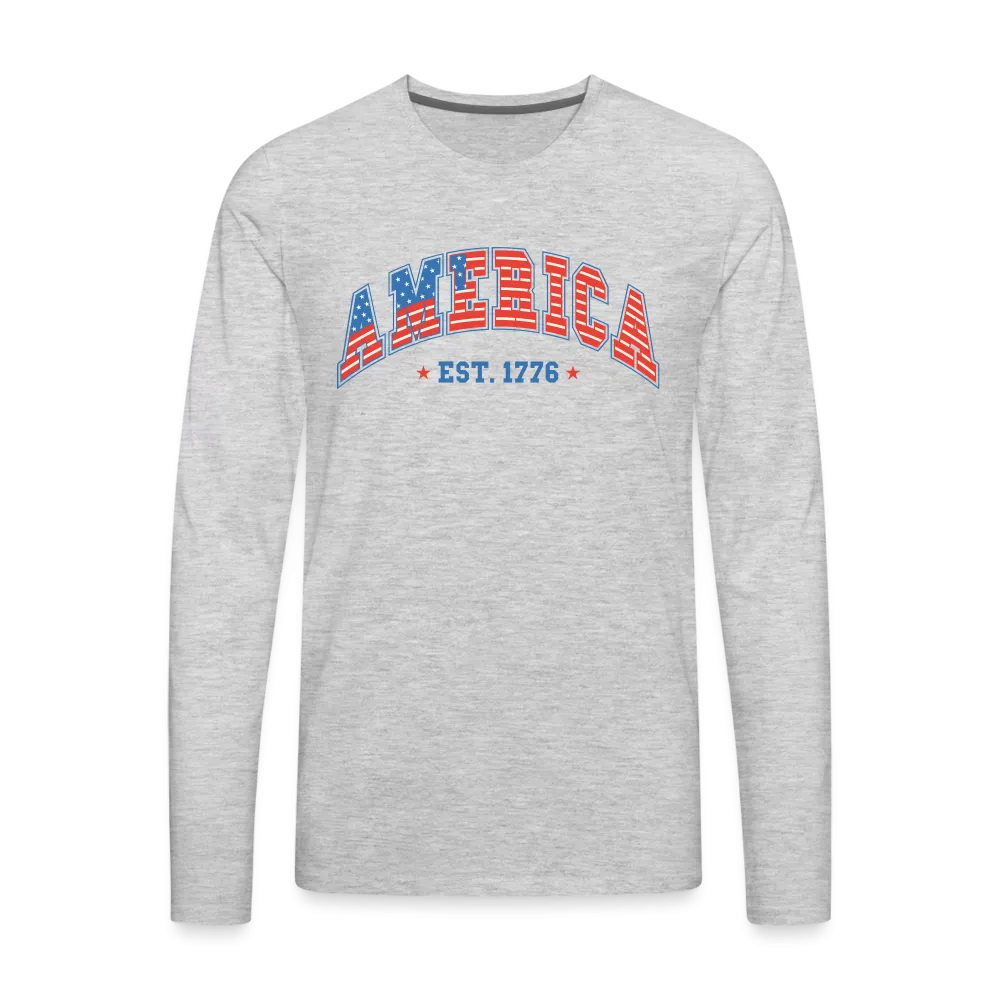 America 1776 Men's Premium Long Sleeve T-Shirt