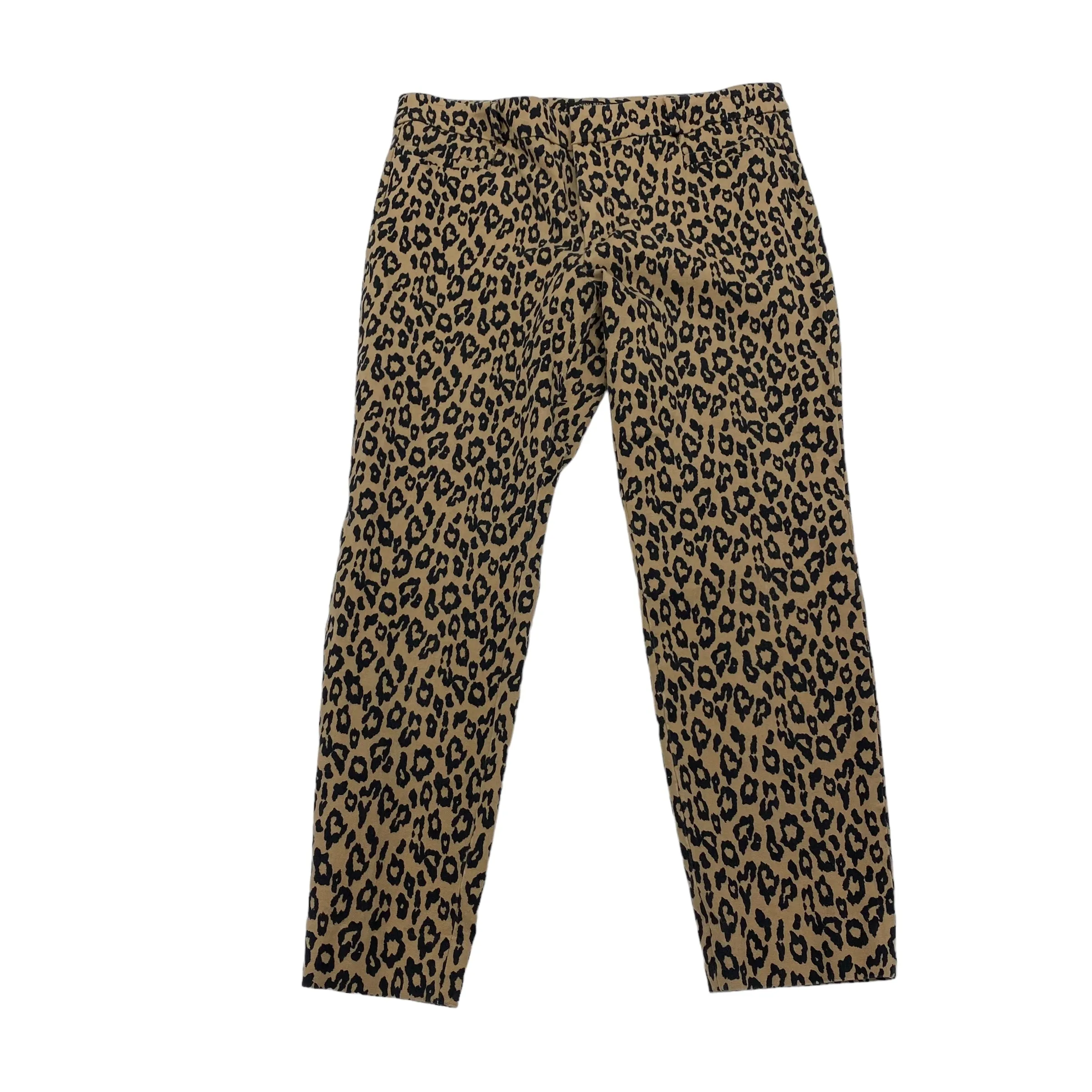 ANIMAL PRINT PANTS CHINOS & KHAKIS by BANANA REPUBLIC Size:10