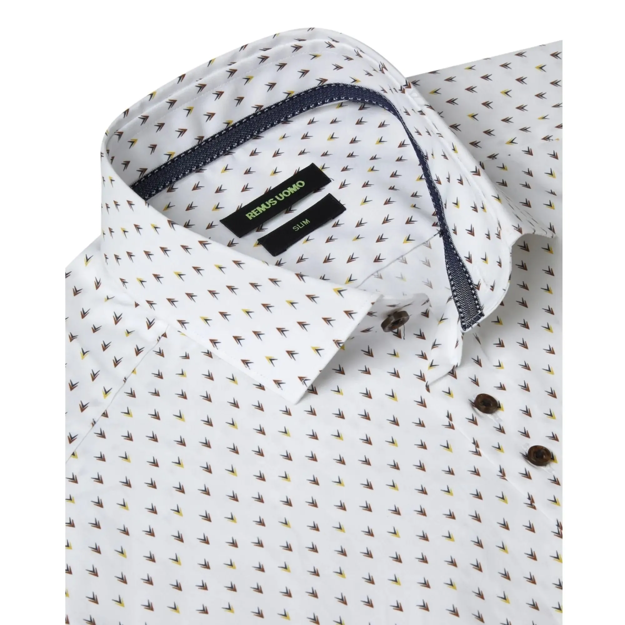 Arrow Head Print Shirt - White