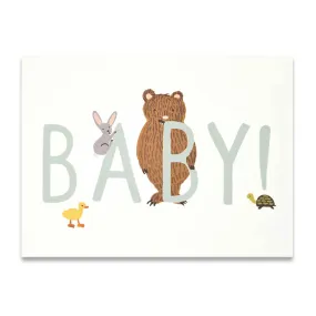 Baby Boy Greetings Card By Rifle Paper Co.