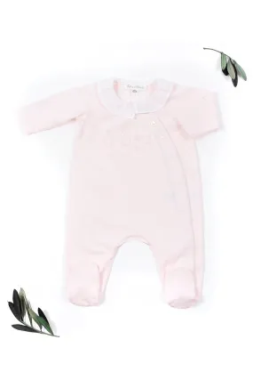 Babygrow - Pink Illustration Rabbit