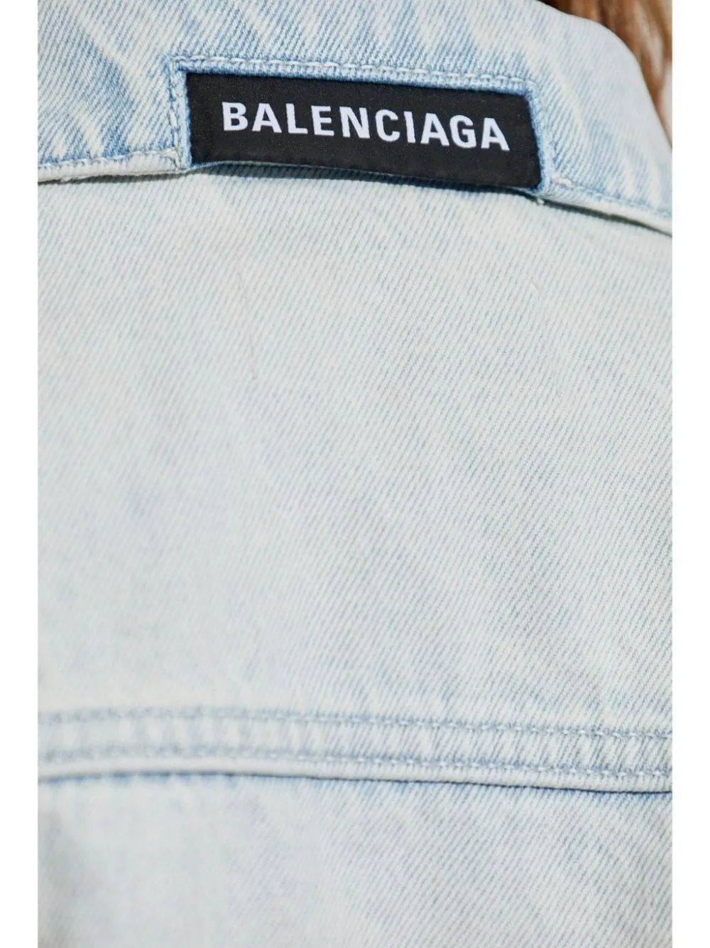 BALENCIAGA Small Fit Cotton Outerwear Jacket