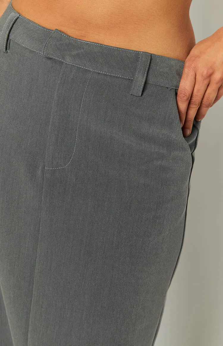 Banksi Grey Maxi Skirt