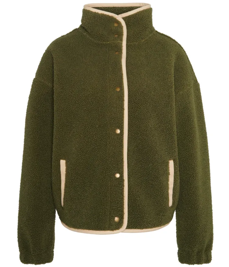 BARBOUR<BR>
Violetta Fleece<BR>
Moss<BR>