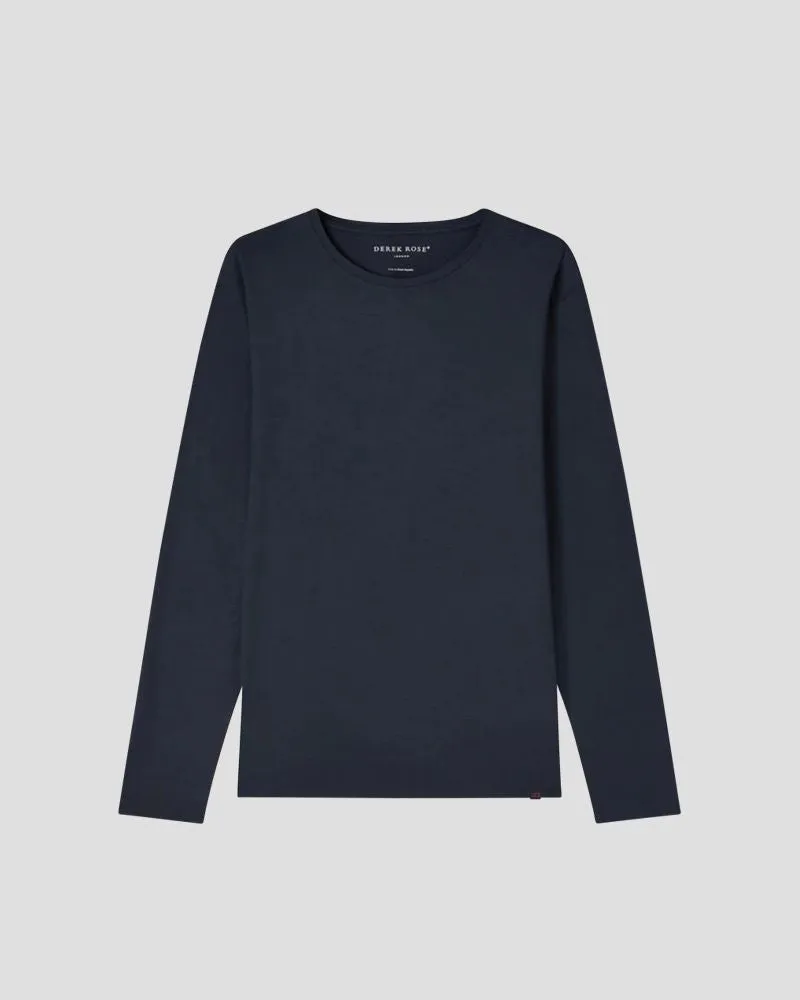 Basel Micro Modal Long sleeve  - NAVY