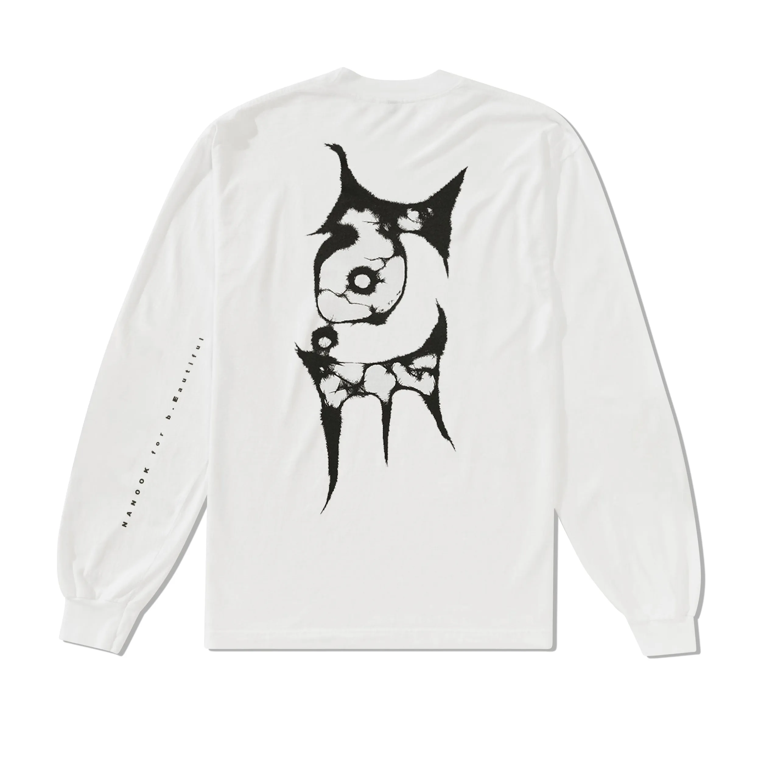 b.Eautiful x NANOOK Shinka L/S Tee, White