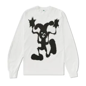 b.Eautiful x NANOOK Shinka L/S Tee, White