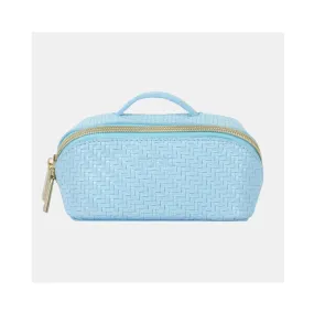 Beauty Bag Herringbone Small - Bluebell