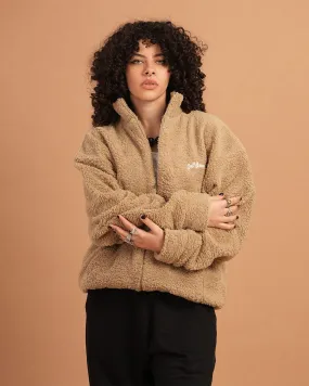 Beige Fleece Jacket