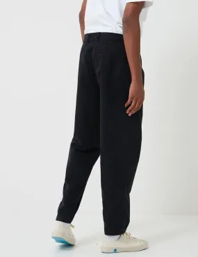 Bhode Everyday Pant (Relaxed, Cropped Leg) - Black