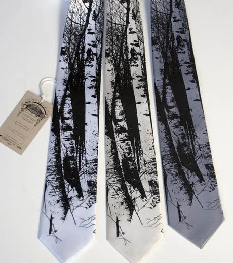 Birch Trees Necktie