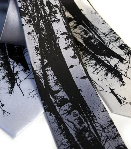 Birch Trees Necktie