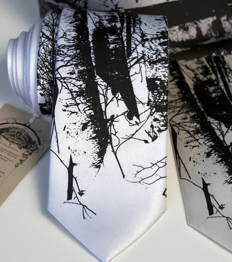 Birch Trees Necktie