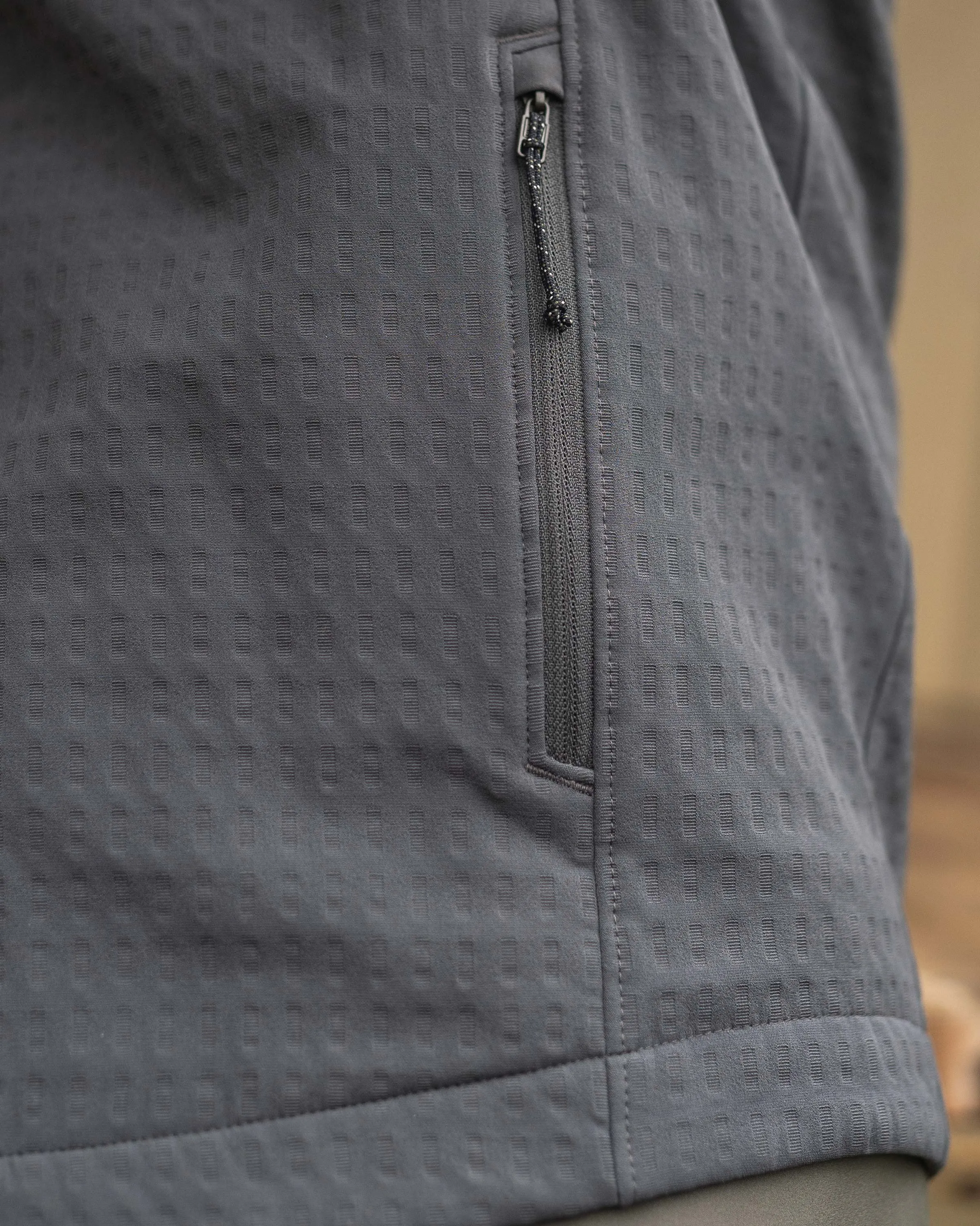 Blockfield Fleece Shirt Jacket | Gunmetal