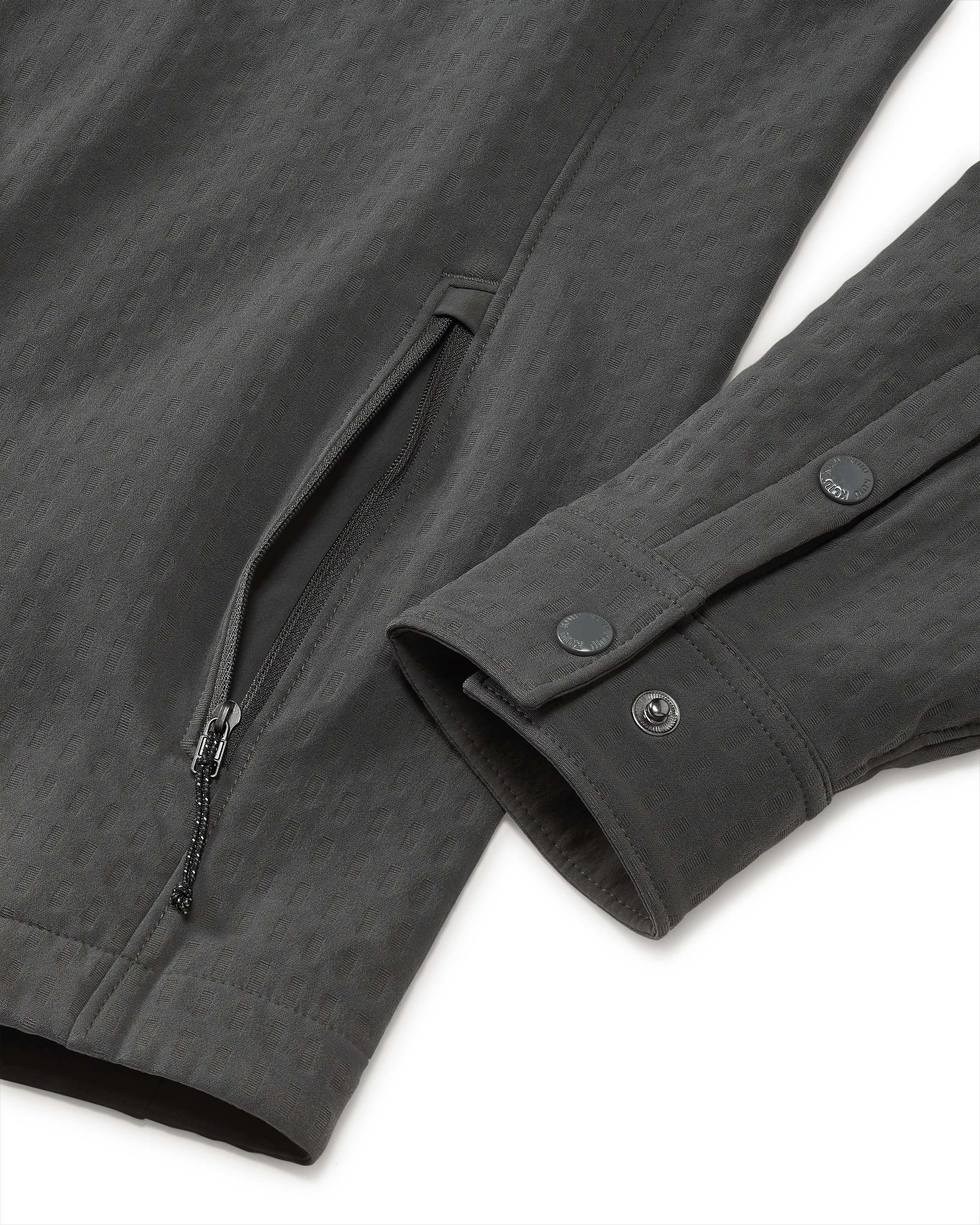 Blockfield Fleece Shirt Jacket | Gunmetal