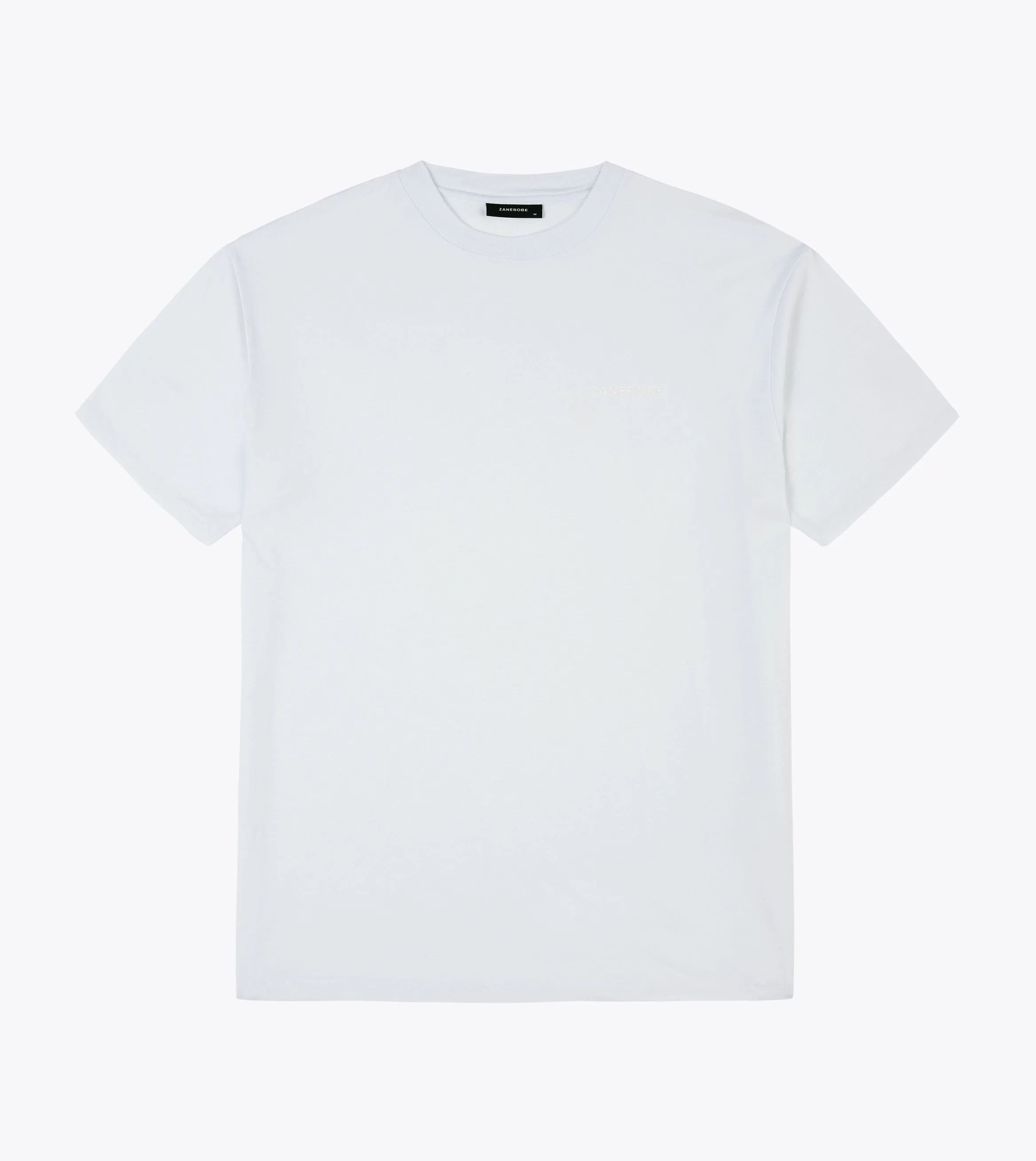 Box    Tee White