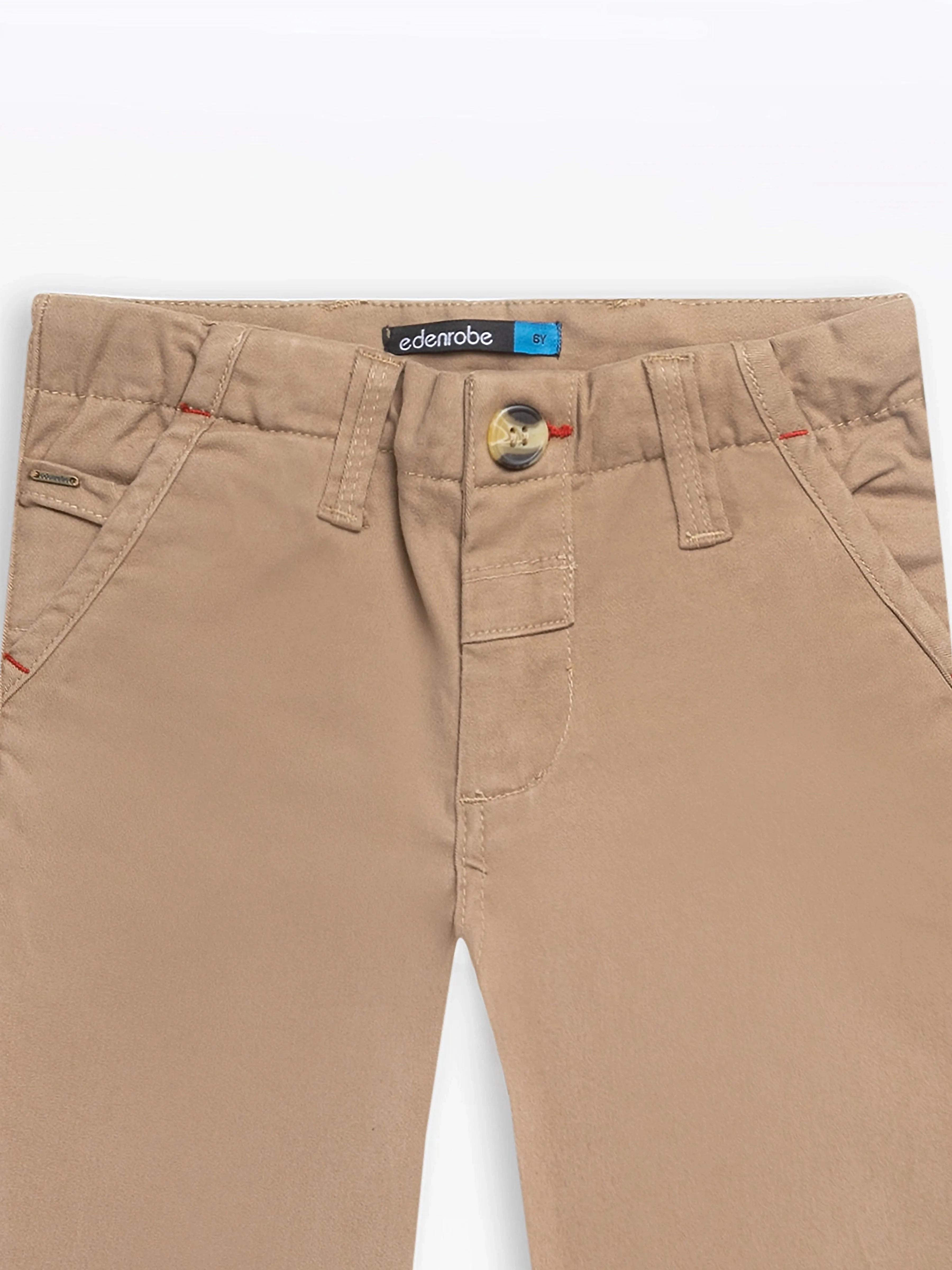 Boy's Khaki Chino Pant - EBBCP24-001