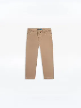 Boy's Khaki Chino Pant - EBBCP24-001