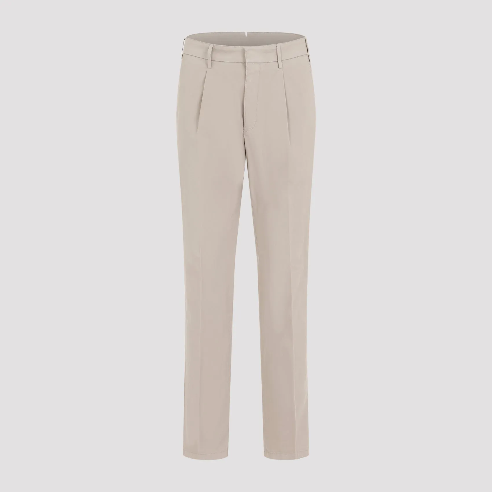 BRIONI Pienza Cotton Blend Tailored Pants