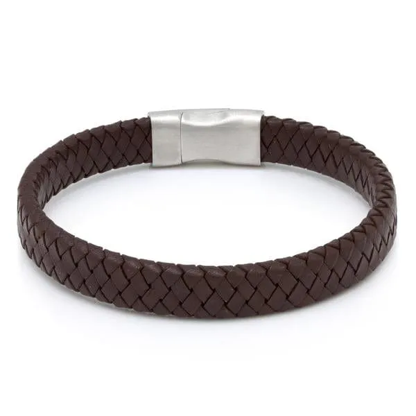 Brown Braided Band