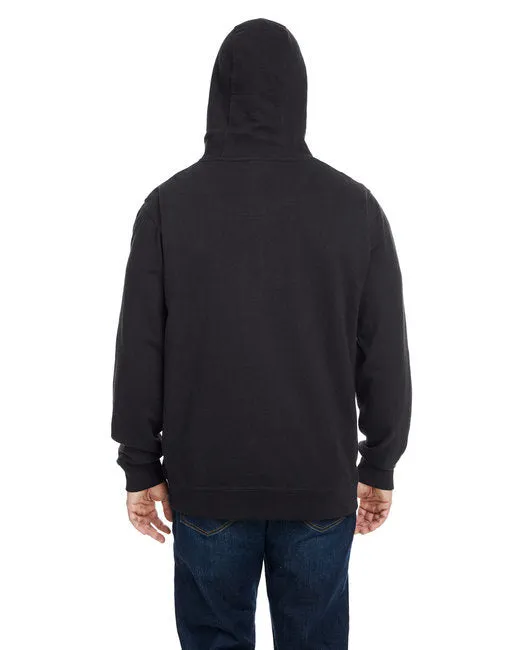 Burnside B8615 Men's French Terry Full-Zip Hooded Sweatshirt