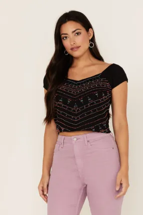 Cane Ridge Beaded Top