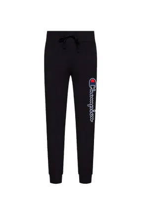 Champion Rochester Pant Rib Cuff Big Logo Black