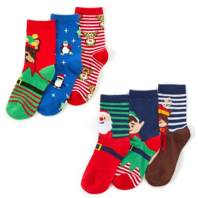 Christmas 3 Pack Ankle Socks