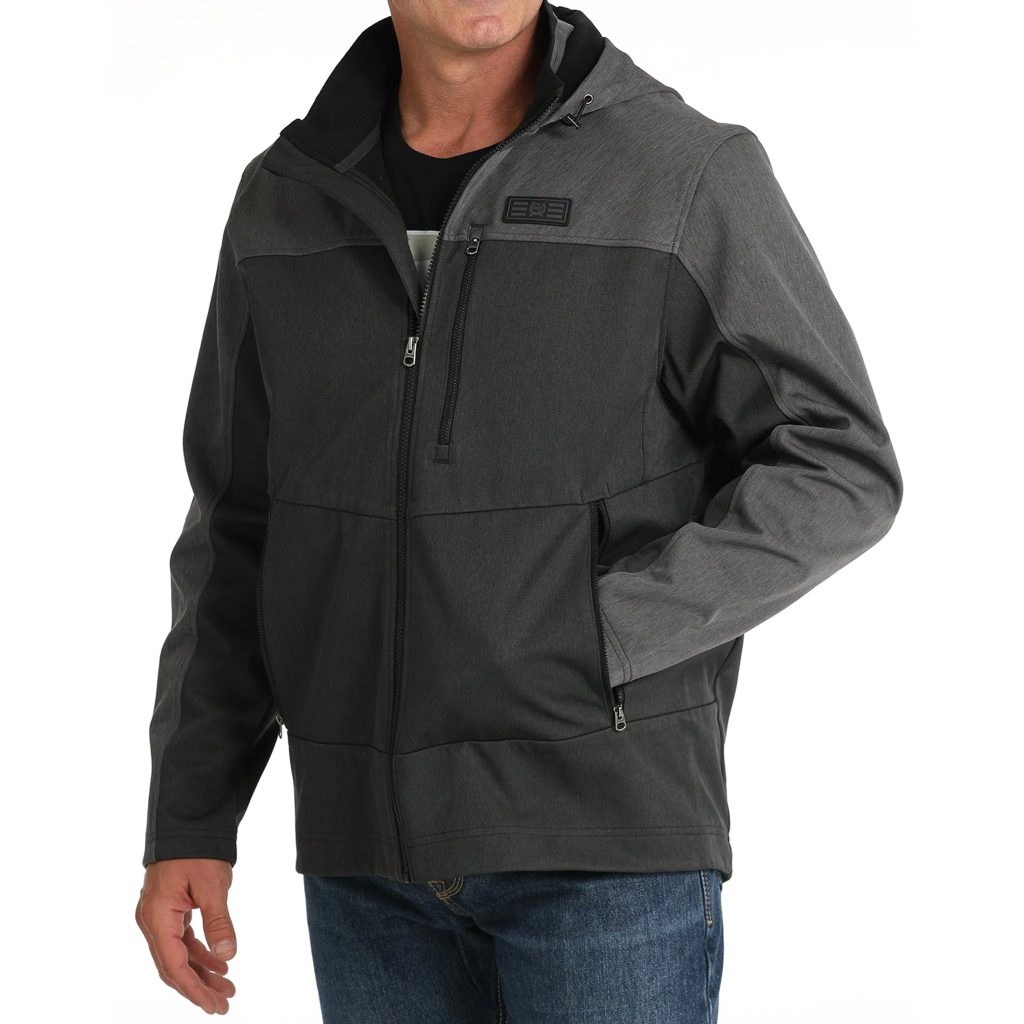 Cinch Men's Hooded Softshell Jacket