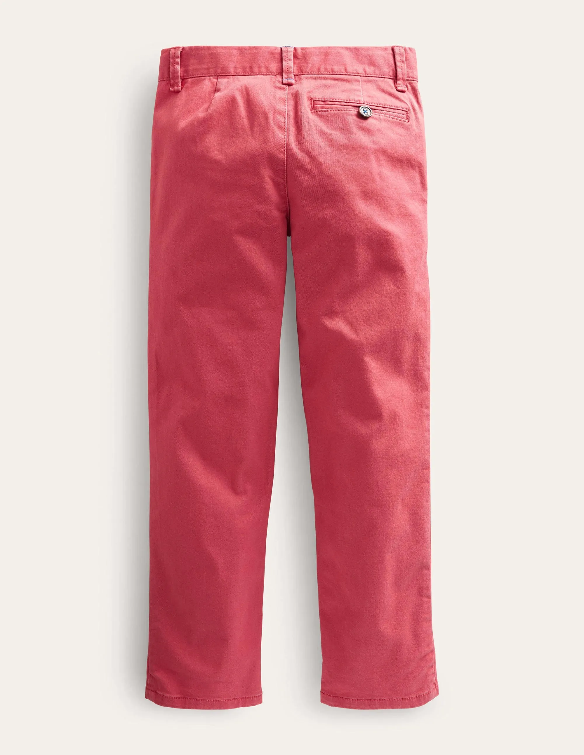 Classic Chinos-Cherry Tomato Red