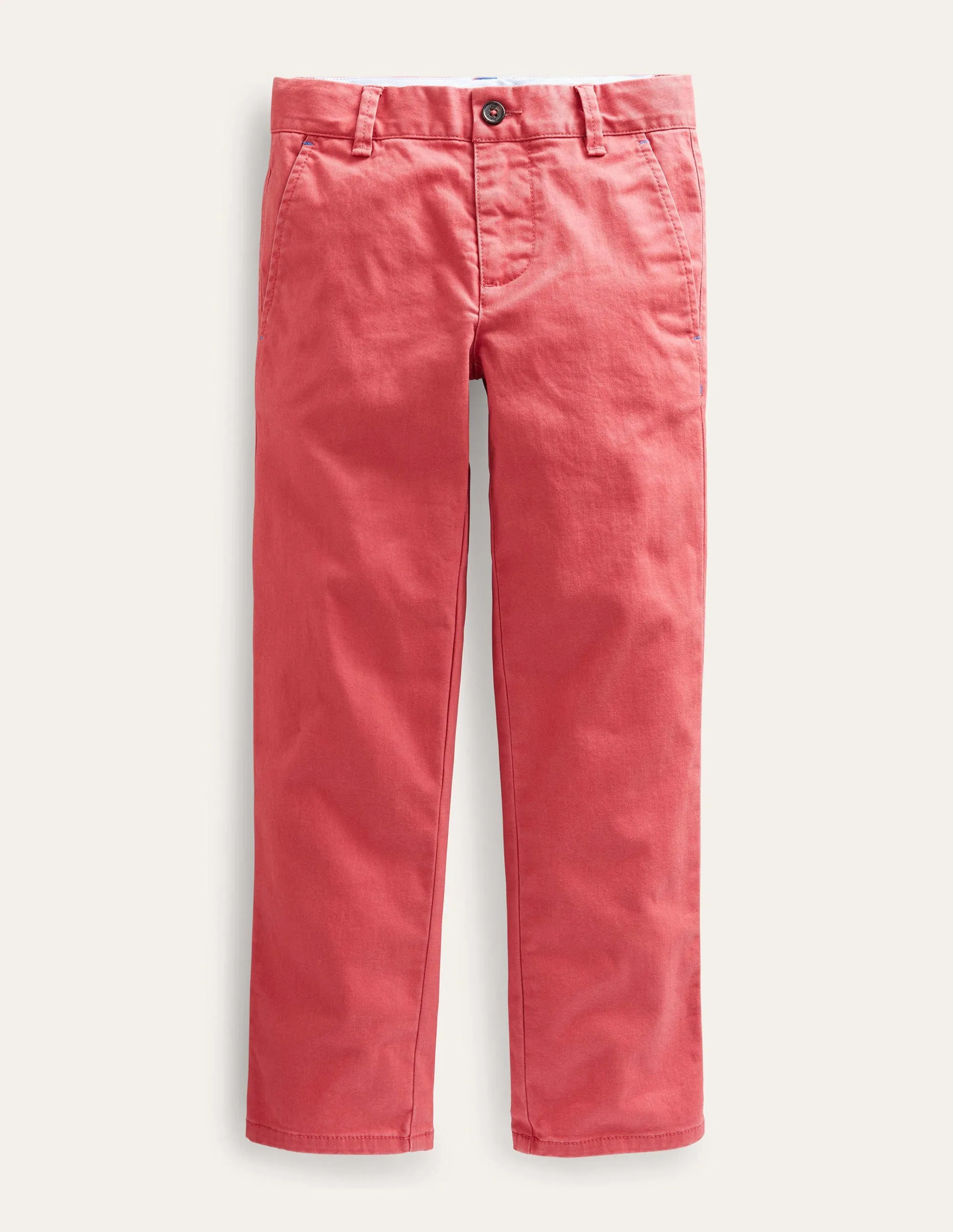 Classic Chinos-Cherry Tomato Red