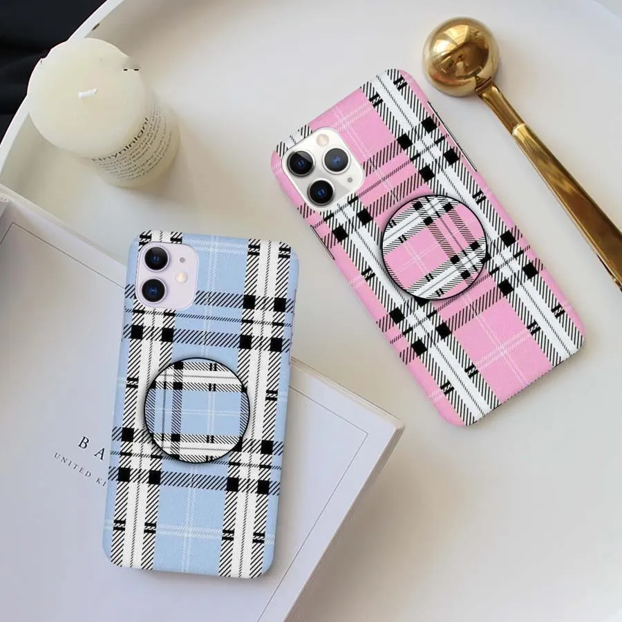 Cloth Pattern Slim Matte Phone Case Cover